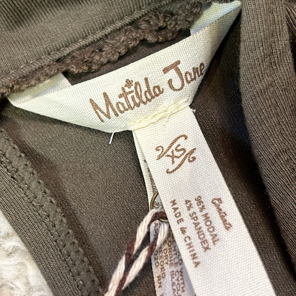 NWT MATILDA JANE XS Finest Hour olive green jumpsuit - Picture 5 of 11